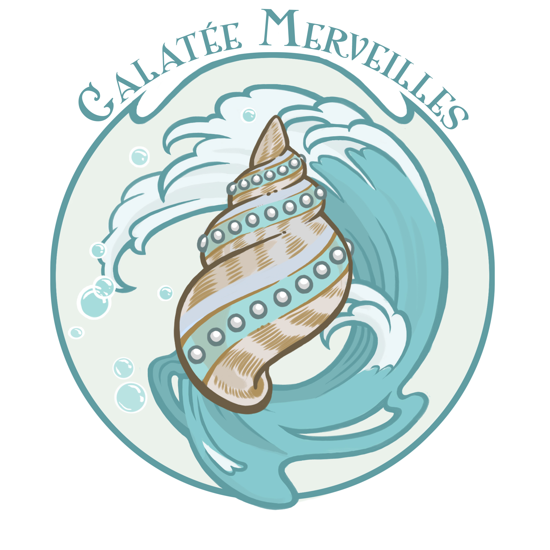 Logo Galatée Merveilles - Bijoux de sirène
