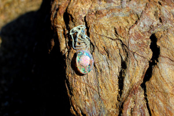 Pendentif "Cristal rose" - bijoux galatée merveilles - pendentif de sirène - bijoux de sirène - bijoux coquillage - bijoux fantaisies - colliers de sirène