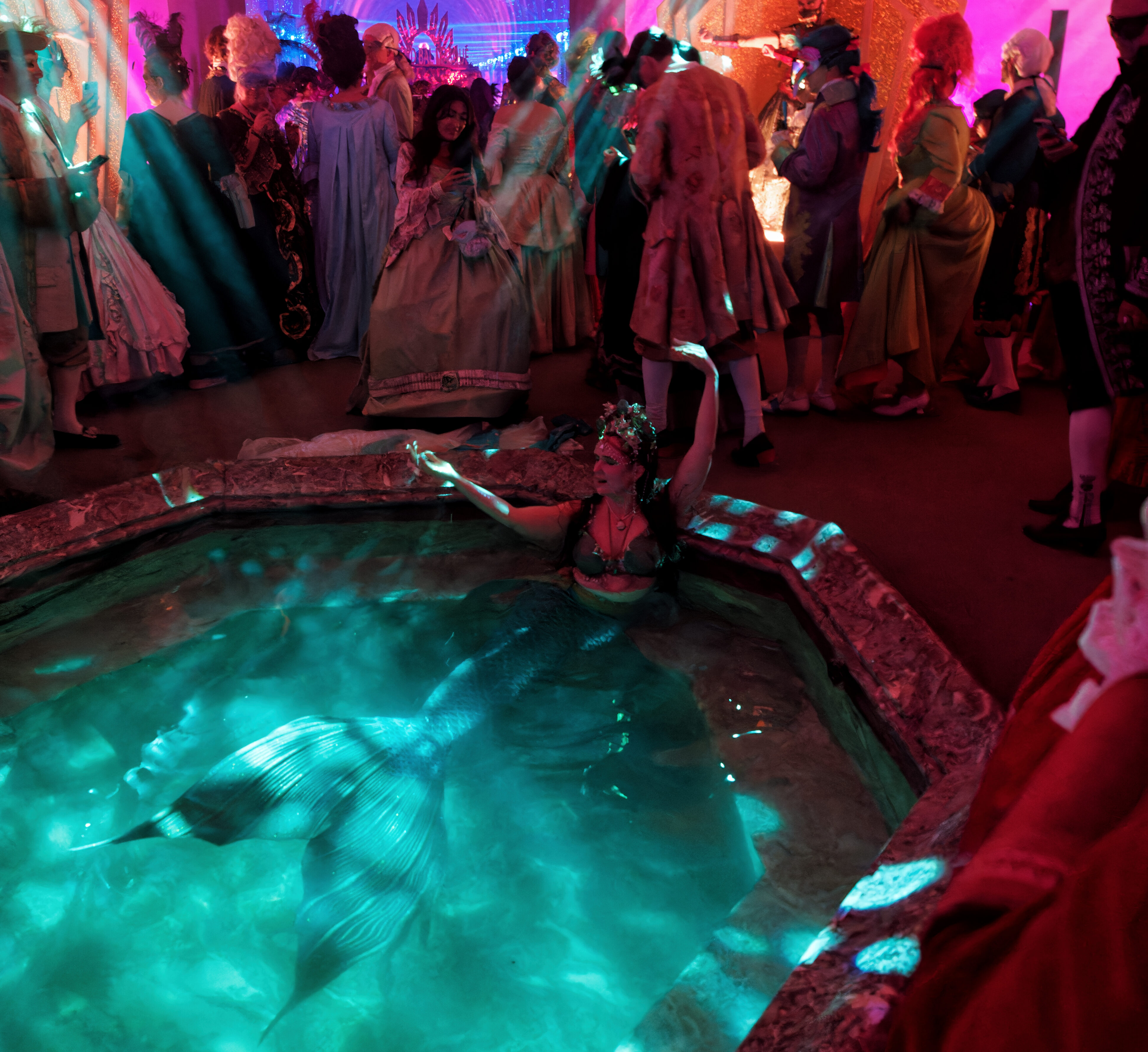 spectacle haut de gamme, spectacle de luxe, sirène de luxe, sirène professionnelle, evenement haut de gamme, evenement de luxe, luxury event